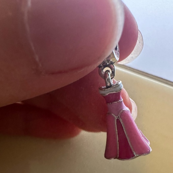 NWOT Pandora x Disney Aurora's Dress Dangle Charm- 791921enmx - Picture 12 of 15